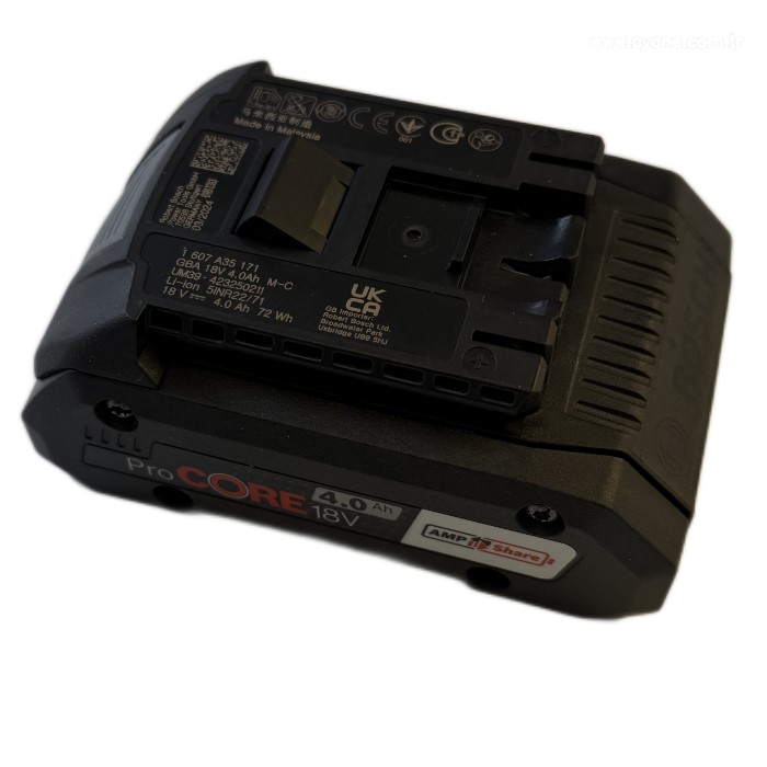 Battery Li Ion 18 V 4.0 Ah EU Pro Core - 2187.040