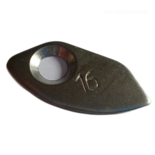 Strap stop, front 16mm - 1832.031.066